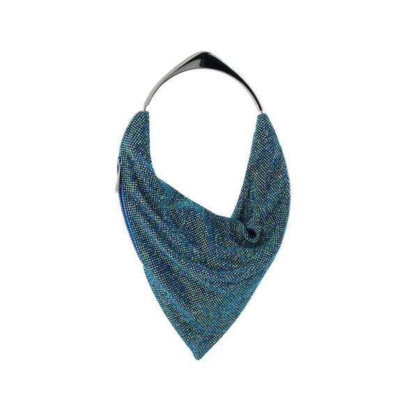 Benedetta Bruzziches Ursolina Hobo Bag -  - Blue - Strass - Picture 3 of 4